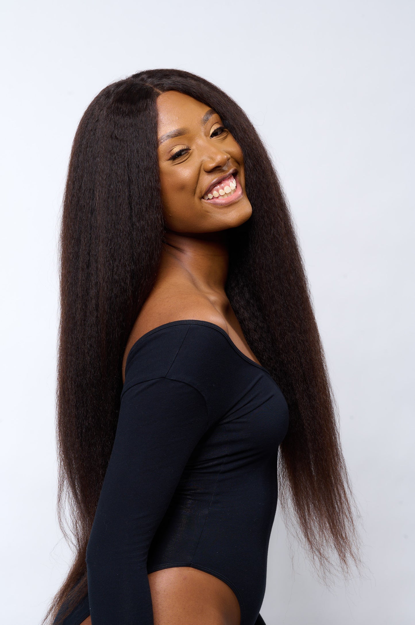 Kinky Straight Lace Wig